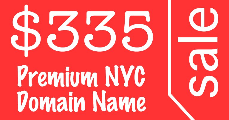 NYC Domain Name Sale